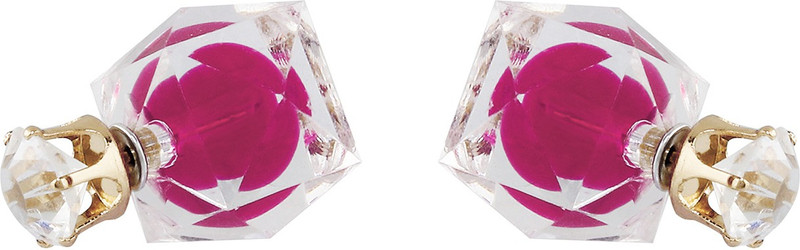 fedexo FNJ428 Glass Plug Earring