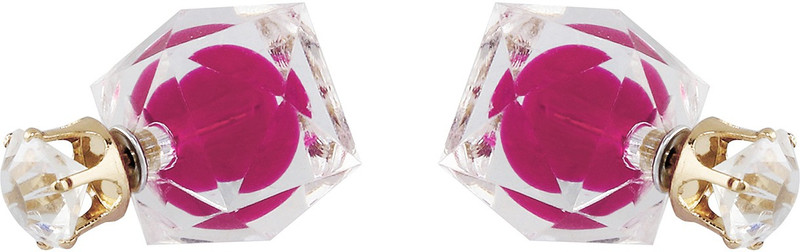 fedexo FNJ426 Glass Plug Earring