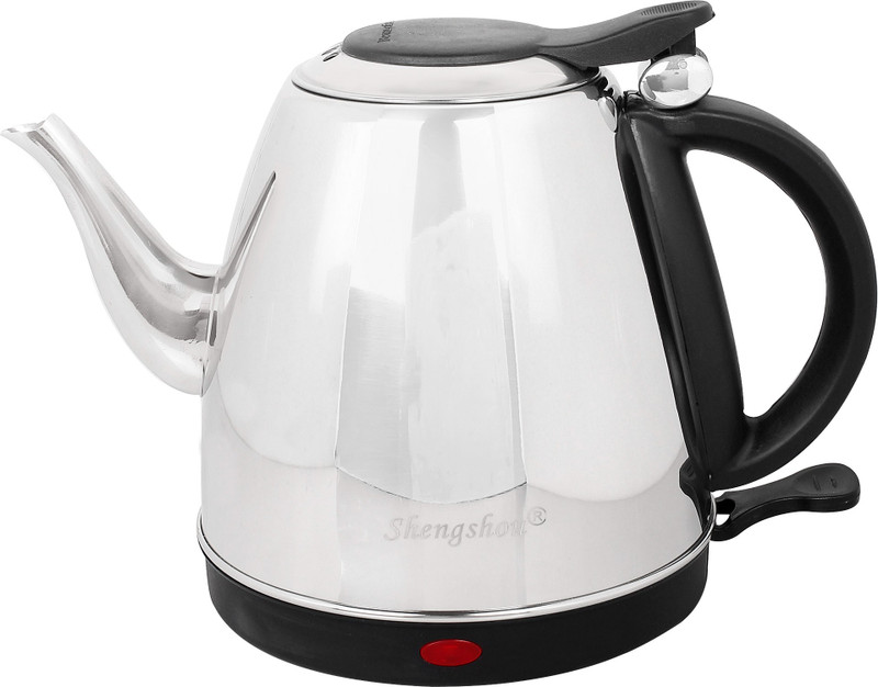 Shengshou SS10 Electric Kettle(1 L, Silver,Black)