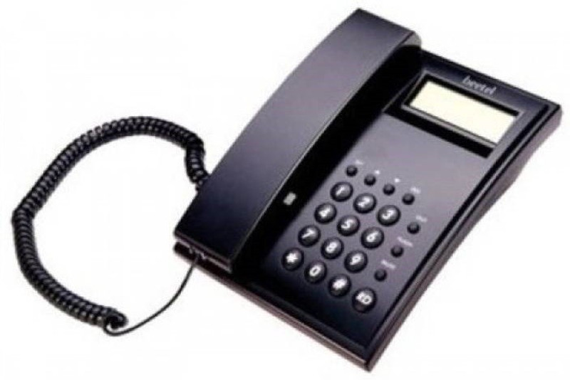 Beetel BT-C51 Corded Landline Phone(Black)