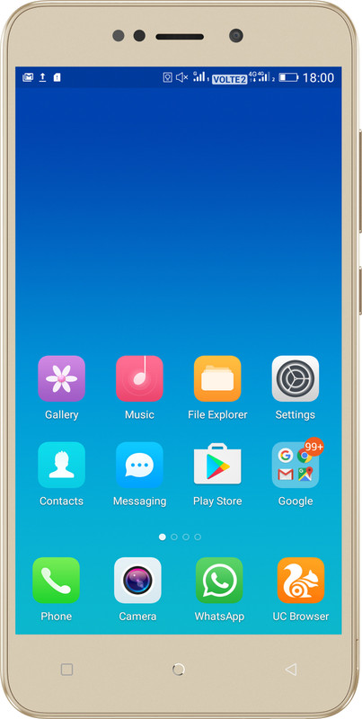 Gionee X-1 (Gold, 16 GB)(2 GB RAM)