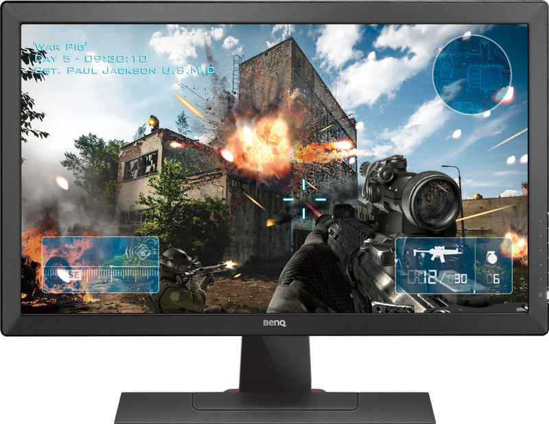 BenQ 24 inch Full HD Gaming Monitor (RL2455)(Refresh Rate: 60 Hz)