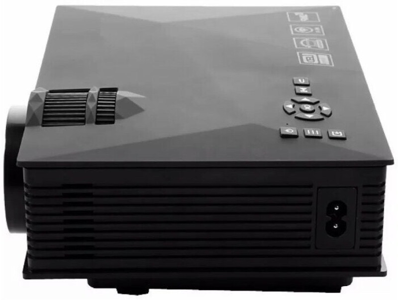 Zync P 100 Plus 1200 lm LCD Corded Portable Projector(Black)