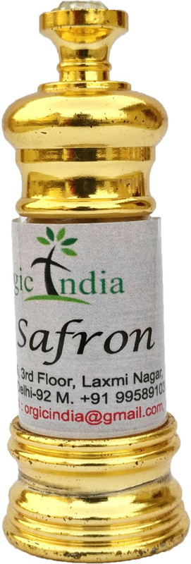 Orgic India Saffron Herbal Attar(Saffron)