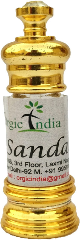 Orgic India Sandal/Chandan Herbal Attar(Sandalwood)