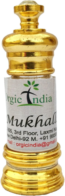 Orgic India Mukhallat Herbal Attar(Blends (mukhallat))