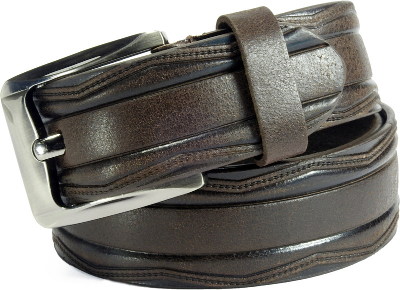 Vogard Men Casual Brown Genuine Leather Belt Vogard Men Casual Brown Genuine Leather Belt