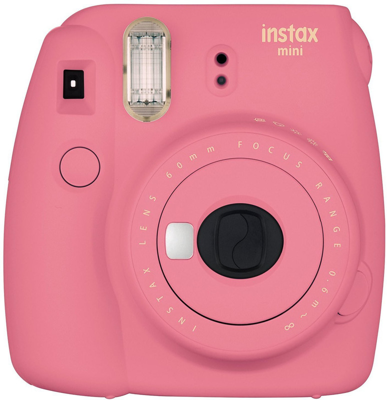 Fujifilm Mini 9 Flamingo Pink Instant Camera(Pink)