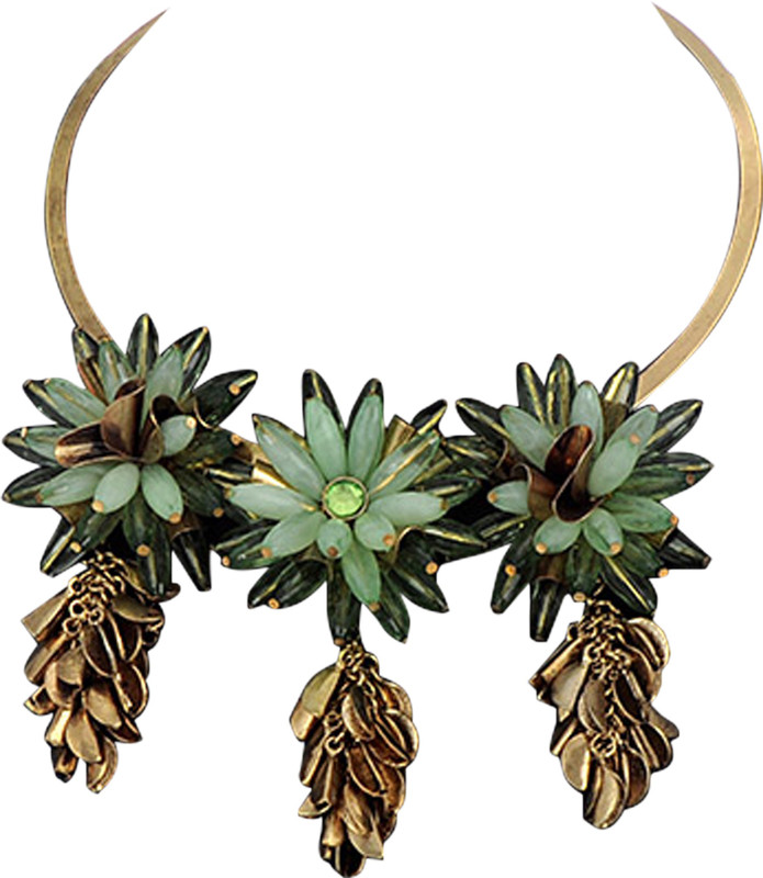 stylefiestafashion Spring Trinket Necklace Gold-plated Plated Alloy Necklace