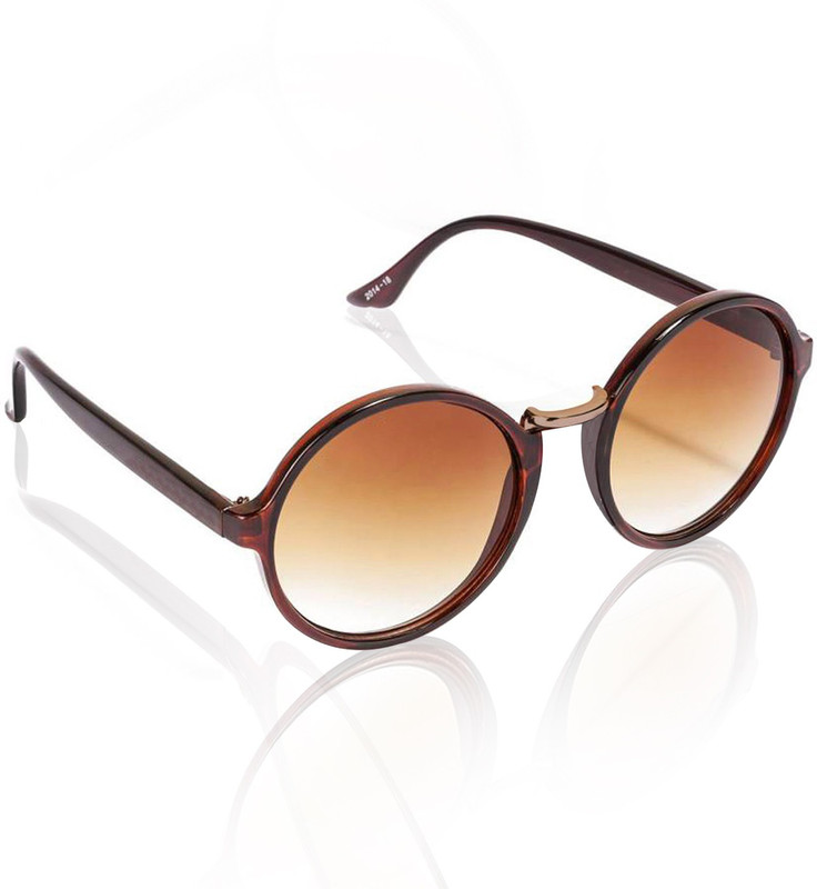 Knotyy Round Sunglasses(Brown)