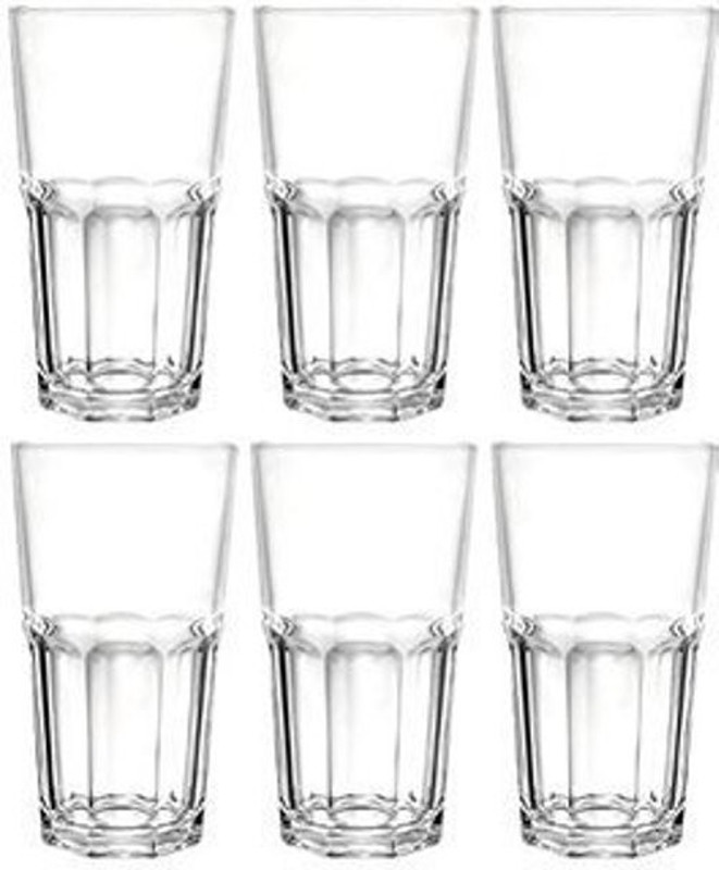 skykey G61 Glass Set(Glass, 390 ml, Clear, Pack of 6)