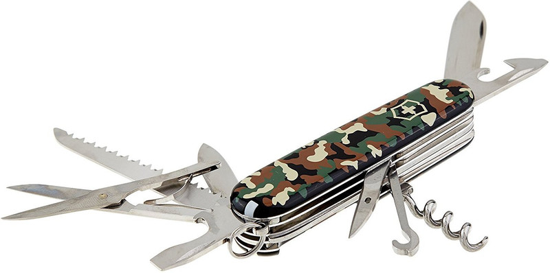 Victorinox Swiss Army Knife HUNTSMAN, Camouflage Swiss Army Knife