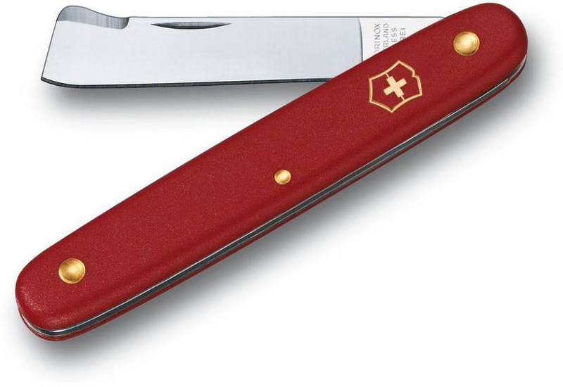 Victorinox GRAFTING KNIVES RED NYLON STAINLESS BLADE Swiss Army Knife(Red)