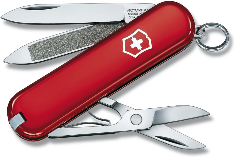Victorinox Rose Edition, Classic, Pink Translucent Swiss Army Knife