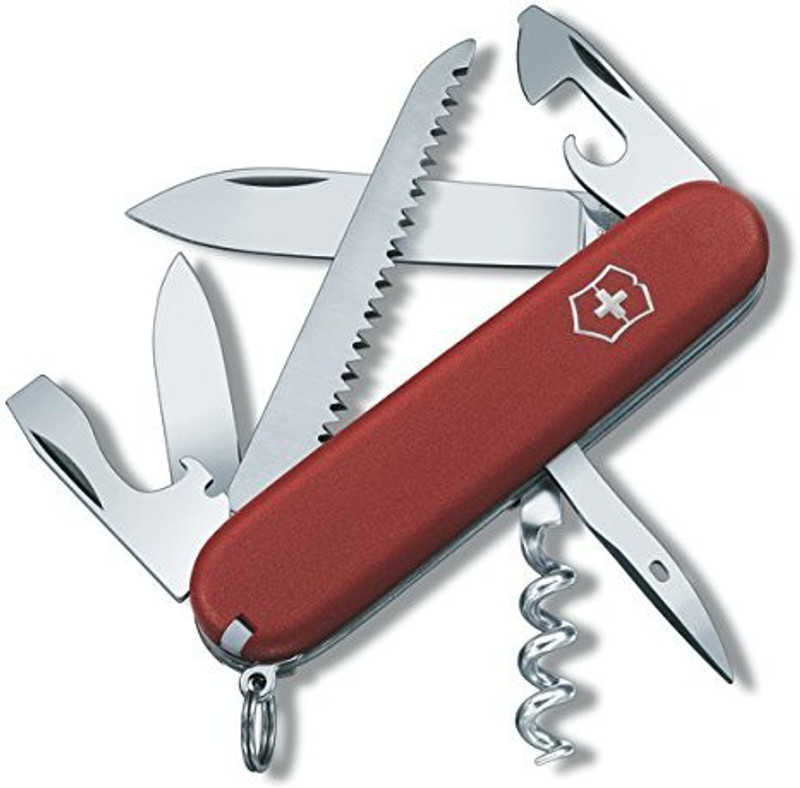 Victorinox Swiss Army Knifes ECOLINE ,Red, Folding Box Swiss Army Knife(Red)