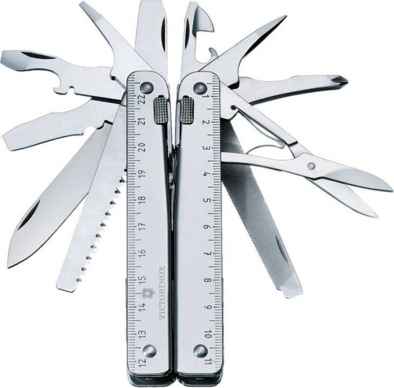 Victorinox Swiss Tool X With Scissors Swiss Army Knife(Silver)