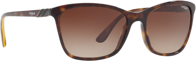 Vogue Shield Sunglasses(Brown)
