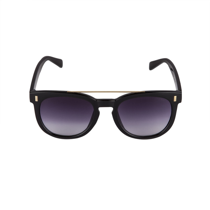 DAPPER HOMME Wayfarer Sunglasses(Black)