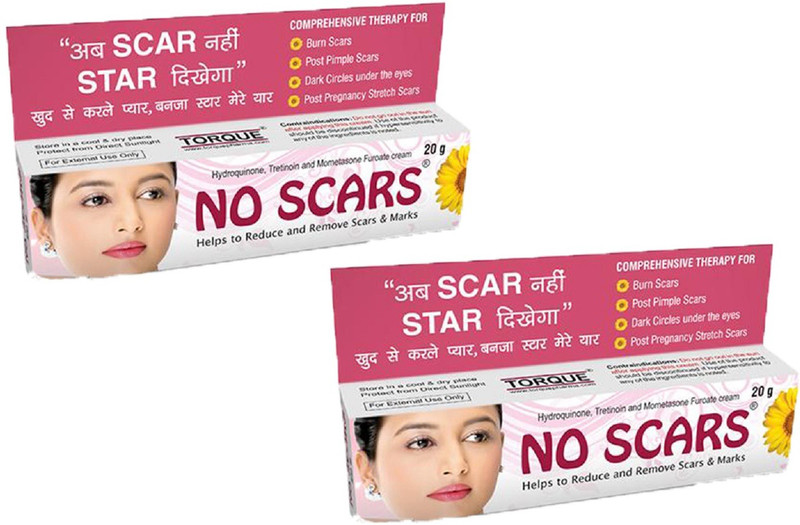 no scars Torque Cream pack of 2(20 g)