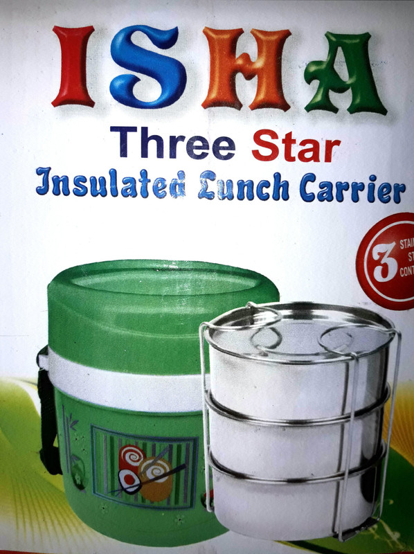 sbip Isha1435 3 Containers Lunch Box(700 ml)