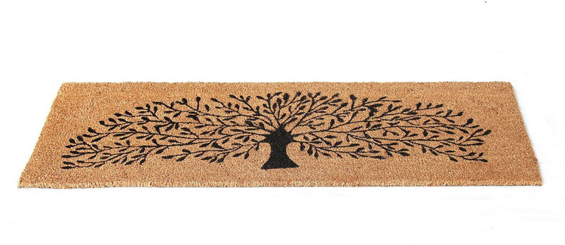 cocotuft Coir Door Mat(Black, Large)