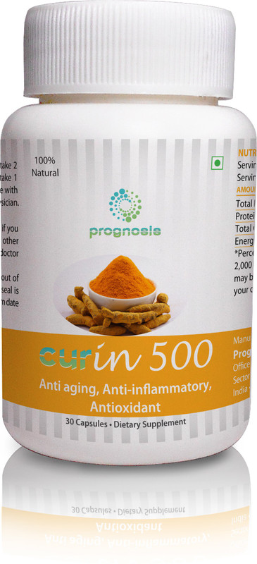 prognosishealthcare curin 500 (Natural Curcumin Extract 500 mg with piperine advantage)(510 mg)