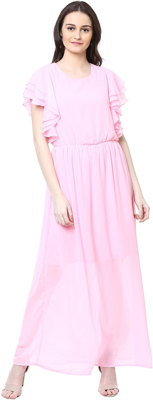 harpa pink maxi dress