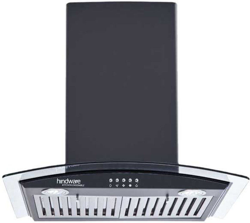 Hindware H2 Wall Mounted Chimney(BLACK 1100 CMH)
