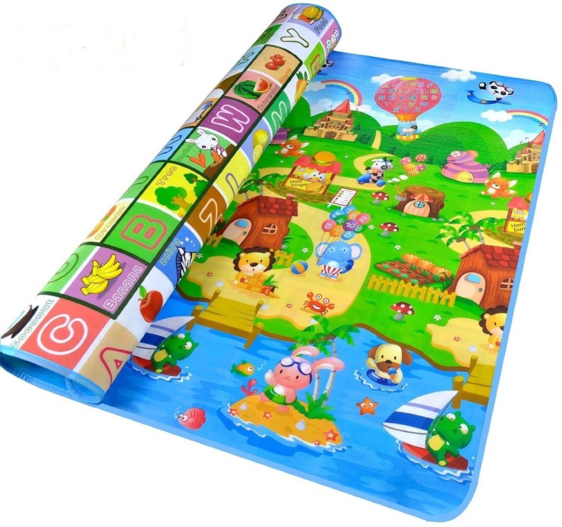 Italish Plastic Baby Play Mat(Multicolor, Free)