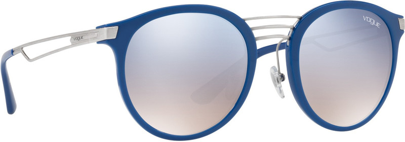 Vogue Round Sunglasses(Silver)