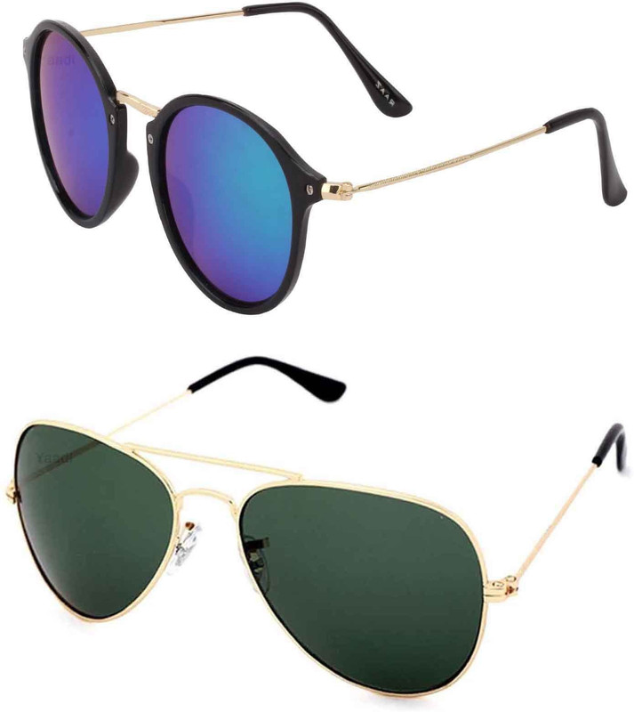 Yaadi Wayfarer Sunglasses(Multicolor)