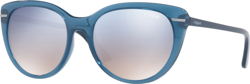 Vogue Cat-eye Sunglasses(Silver)