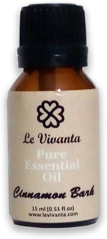 le vivanta Cinnamon Bark Pure Essential Oil(15 ml)