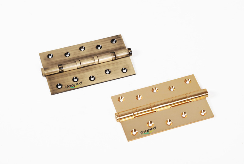 doorito Bearing 5"x3"x3mm Security Hinge(Silver Pack of 1)