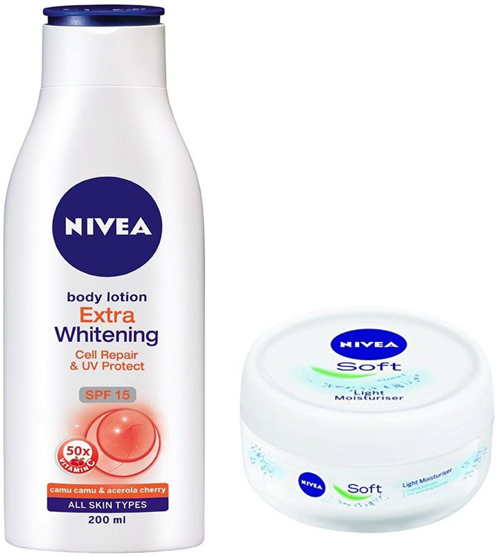 nivea soft spf