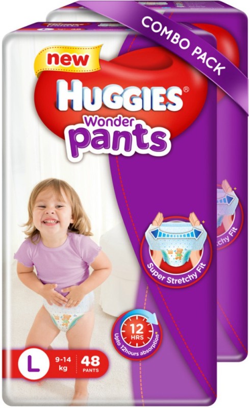 Huggies Wonder Pants Diapers Medium M Size Baby Diaper Pants with Bubble  Bed Technology for comfort 