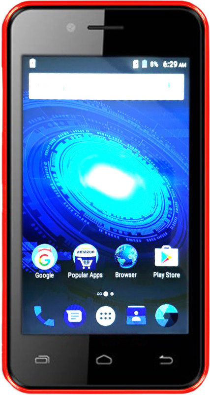 Karbonn A41 Power (Black & Red, 8 GB)(1 GB RAM)