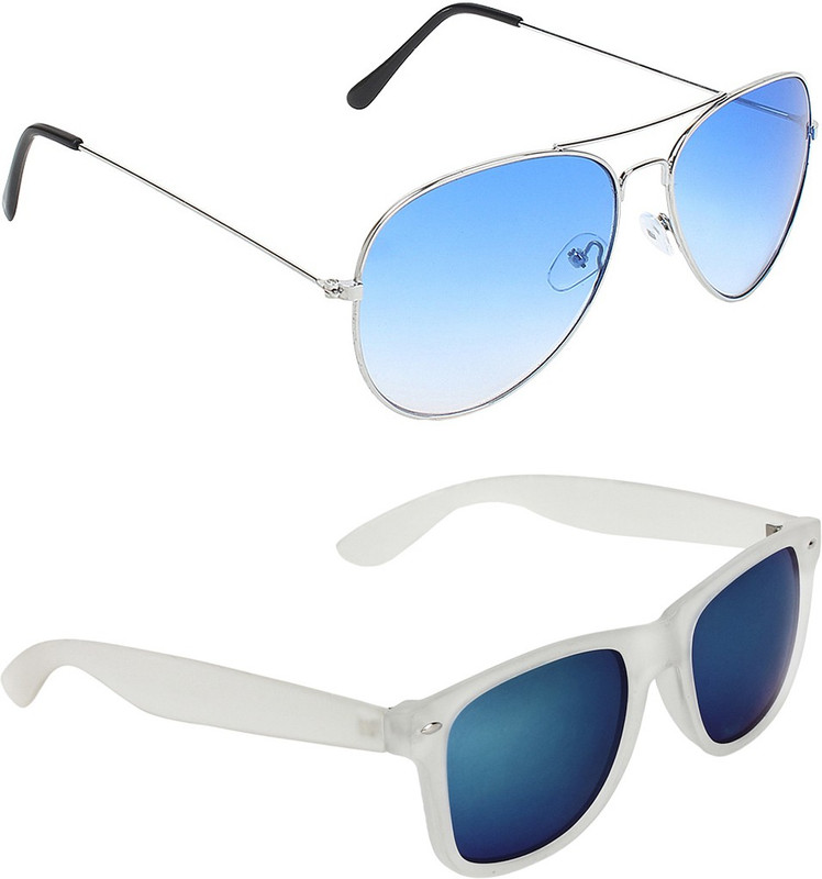 Abner Aviator, Wayfarer Sunglasses(Multicolor) Abner Aviator, Wayfarer Sunglasses(Multicolor)