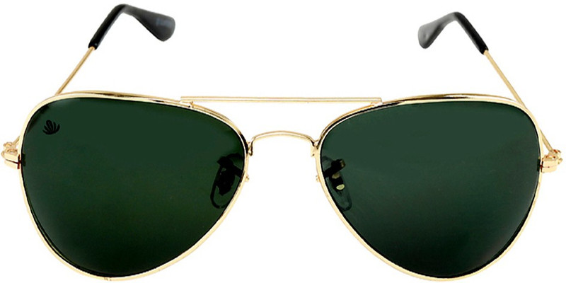 ABLOOM Aviator Sunglasses(Green)
