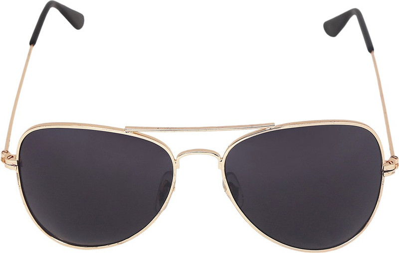 ABLOOM Aviator Sunglasses(Black)