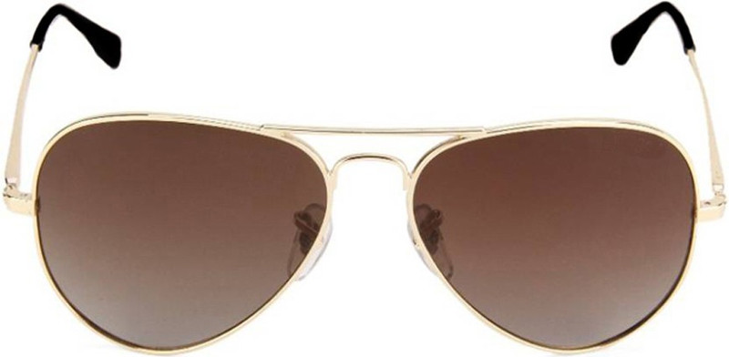 ABLOOM Aviator Sunglasses(Brown)