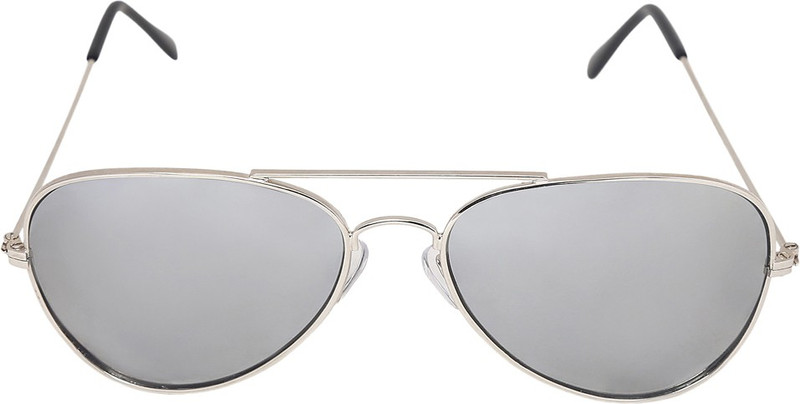 ABLOOM Aviator Sunglasses(Silver)