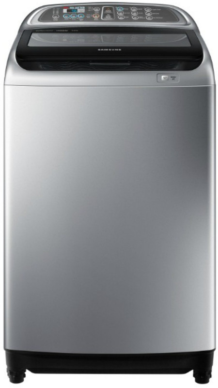 Samsung 9 kg Fully Automatic Top Load Silver, Black(WA90J5730SS/TL)