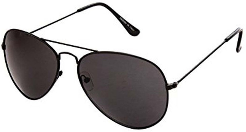 LAWMAN PG3 Aviator Sunglasses(Black)