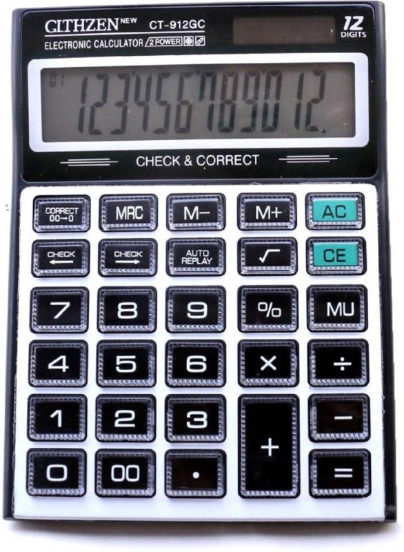 peter india 2345 912 GC CALCULATOR Basic  Calculator(12 Digit)