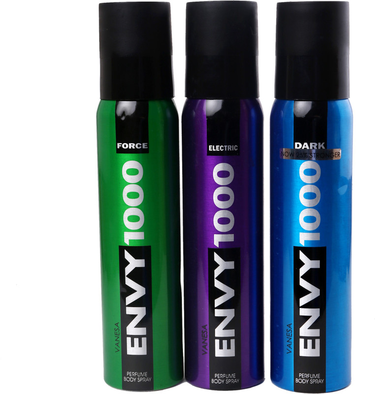 Buy Envy 1000 force electric dark Perfume Body Spray For Men