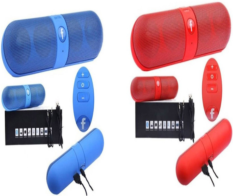 Smarty Pack 2 Bluetooth Blue red fPill Speaker Mount