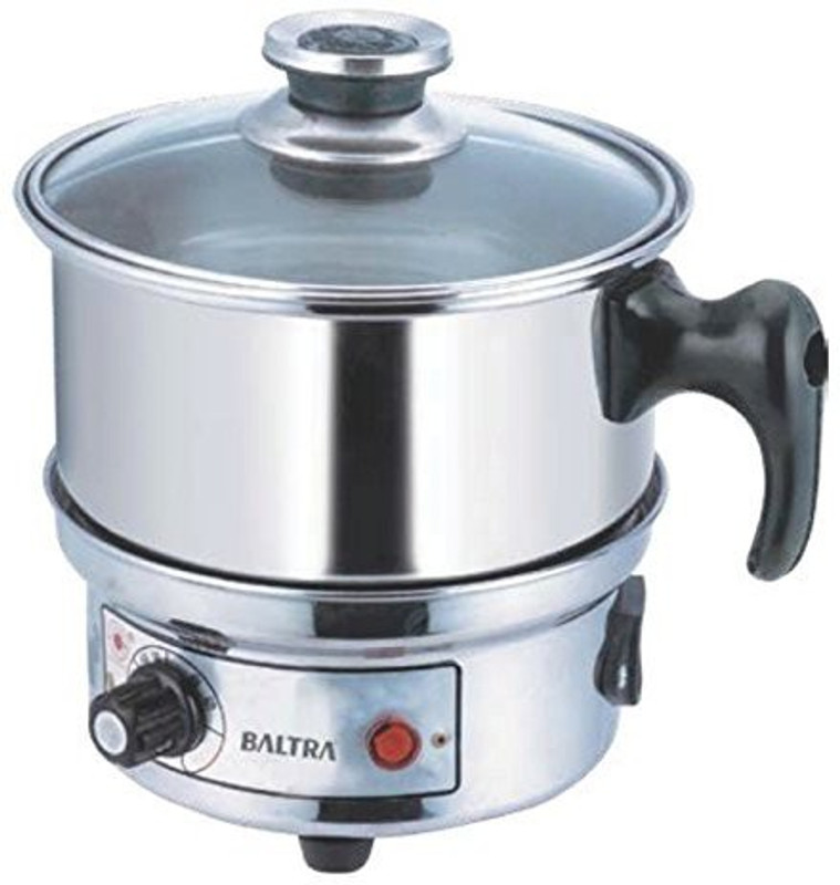 Baltra Glare BTC - 101 Travel Cooker(0.5 L, Silver) Baltra Glare BTC - 101 Travel Cooker(0.5 L, Silver)