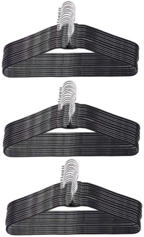 kdtraders Steel Pack of 30 Cloth Hangers