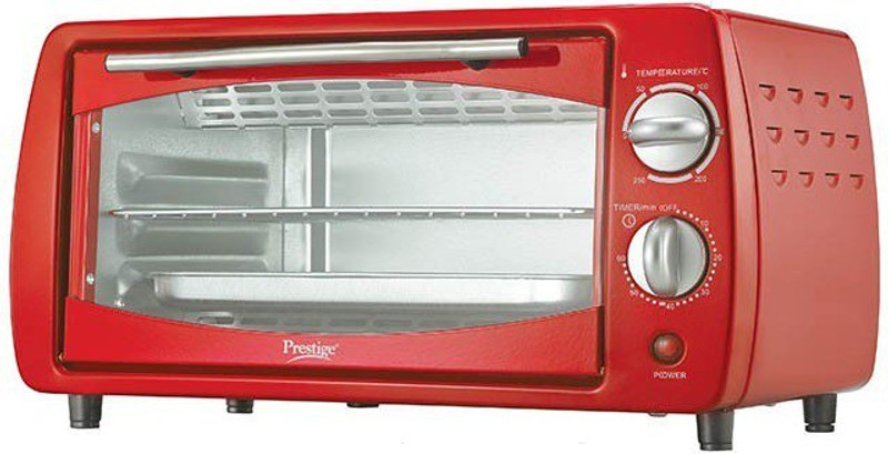 Prestige 9-Litre POTG 9L Red (41462) Oven Toaster Grill (OTG)